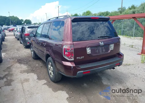2008 Honda Pilot Se from USA, damaged, VIN 5FNYF28358B003002